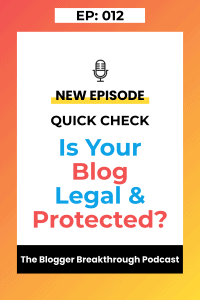BBP 012: Quick Check – is your blog protected?