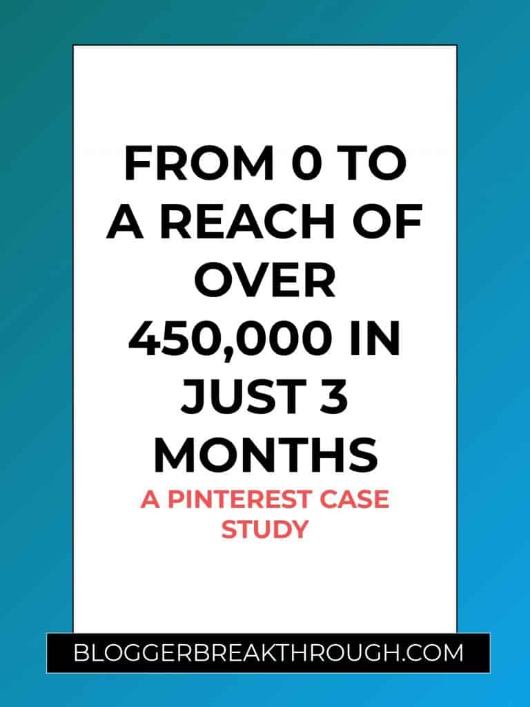 From 0 to a Reach of Over 450,000 in just 3 Months: A Pinterest Case Study