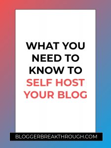 What You Need to Know to Self Host Your Blog