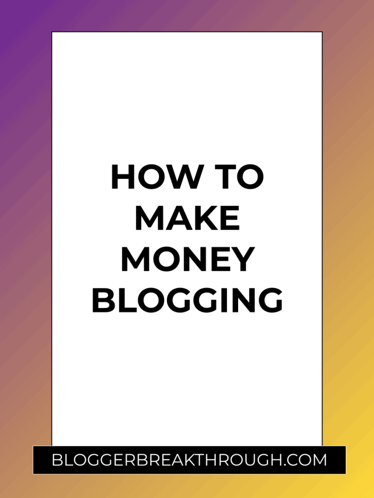How to Make Money Blogging (The Definitive Guide)