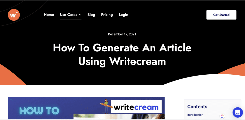 Writecream
